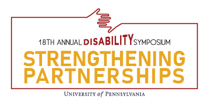 18th Annual Disability Symposium Logo: Strengthening Partnerships